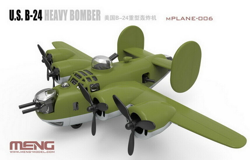 MENG - Cartoon Planes US B-24 Heavy Bomber