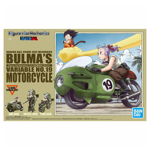 Figure-Rise Mechanics Bulma’S Variable No.19 Motorcycle