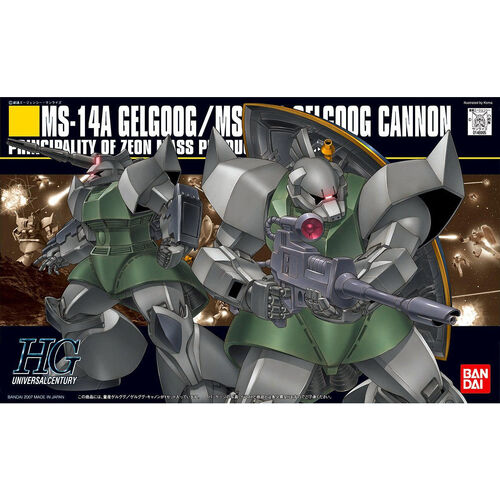 1/144 HGUC  MS-14A Gelgoog/MS-14C Gelgoog Cannon