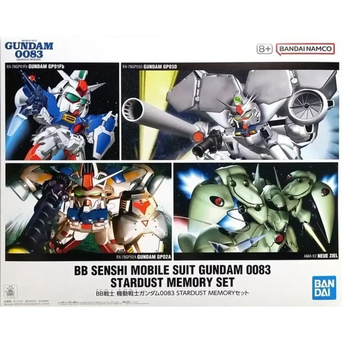 BB Senshi Mobile Suit Gundam 0083 Stardust Memory Set