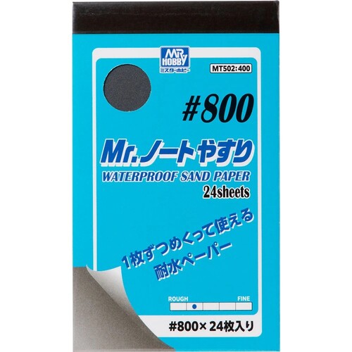 Mr Hobby Mr Notebook Sandpaper #800