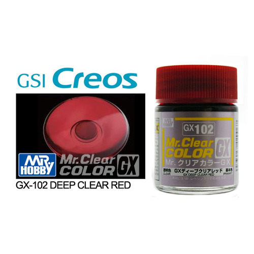 Mr Clear Color GX Deep Clear Red