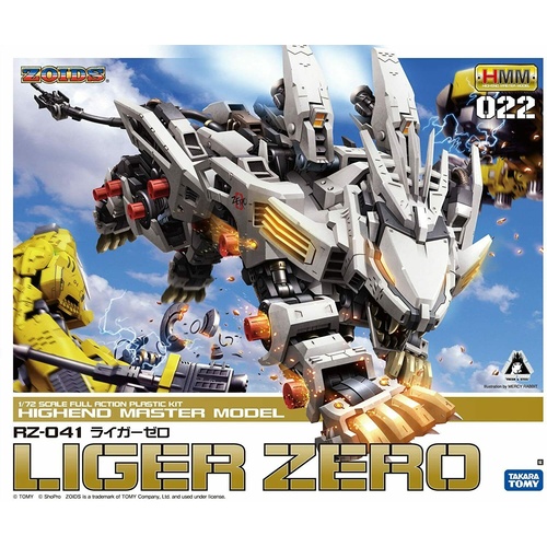 - PRE ORDER - Kotobukiya Zoids HMM 1:72 Liger Zero - Marking Plus .Ver