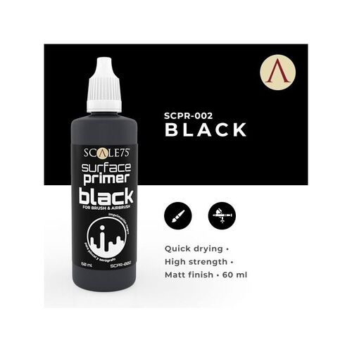 Scale 75 Surface Primer Black 60 ML