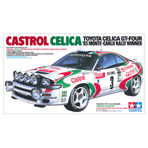 Tamiya 1/24 Castrol Celica '93 Monte-Carlo Rally Winner