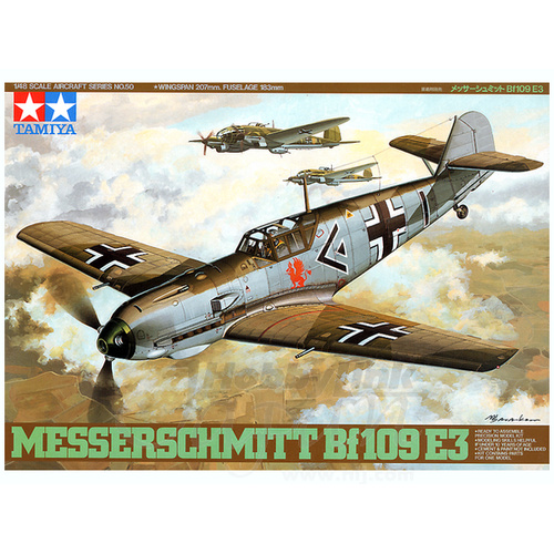 Tamiya 1/48 Messerschmitt Bf109 E3