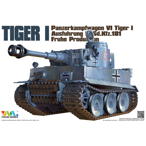 Tiger Model Cute Tank PzKpfw VI TIGER I Fruhe Production