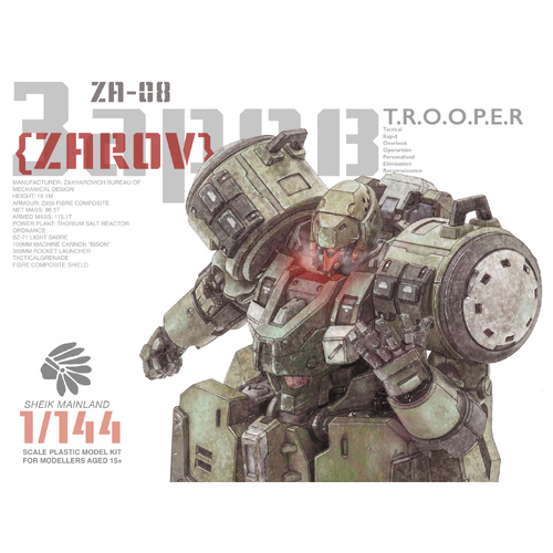 1/144 ZA-08 Zarov Trooper